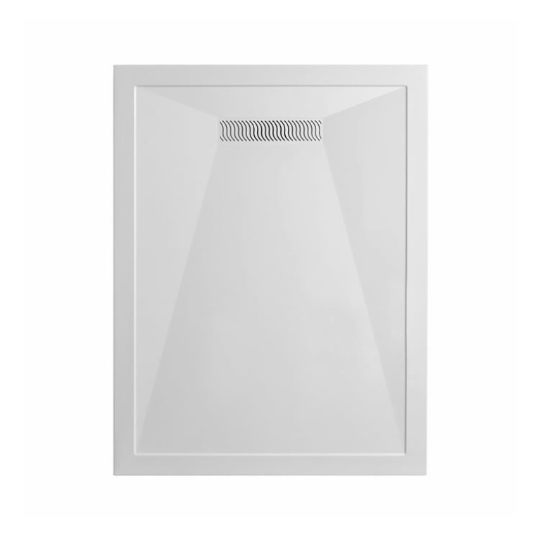 Crosswater 1400 x 900mm Rectangle 25mm Stone Resin Shower Tray & Linear