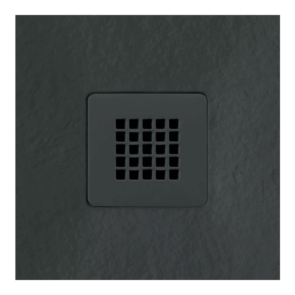 Cutout image of Tissino graphite slate waste cover grate