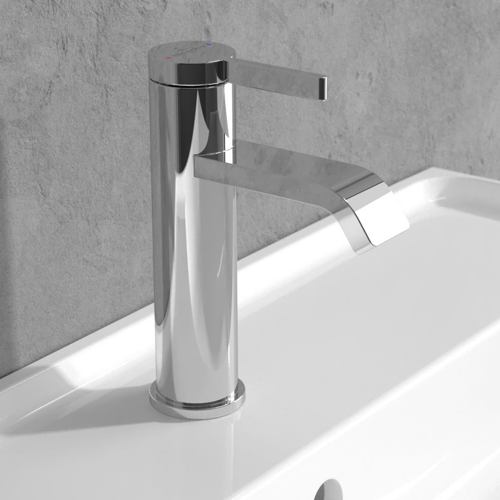 Lifestyle image of Villeroy & Boch Dawn Chrome Basin Mono Tap