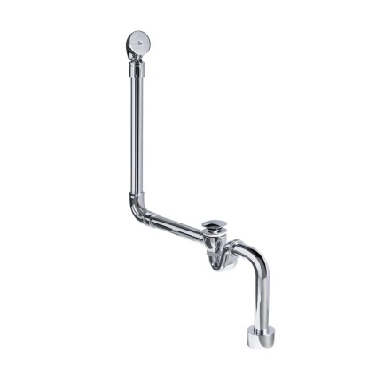 Victoria + Albert Kit 30 Push Button Overflow Bath Waste - Image 1