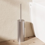 Lifestyle image of Crosswater 3ONE6 Stainless Steel Toilet Brush Holder