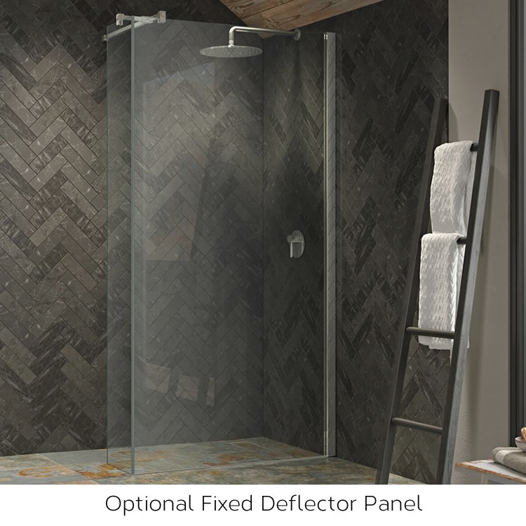 Kudos Ultimate2 1600mm Walk In Shower & Shower Tray Sanctuary Bathrooms