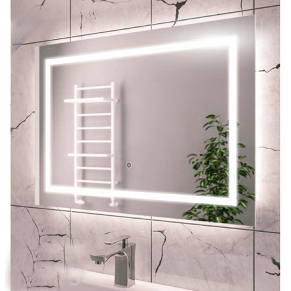 Lifestyle Photo of Eastbrook Bivieve 600 x 800mm LED Mirror