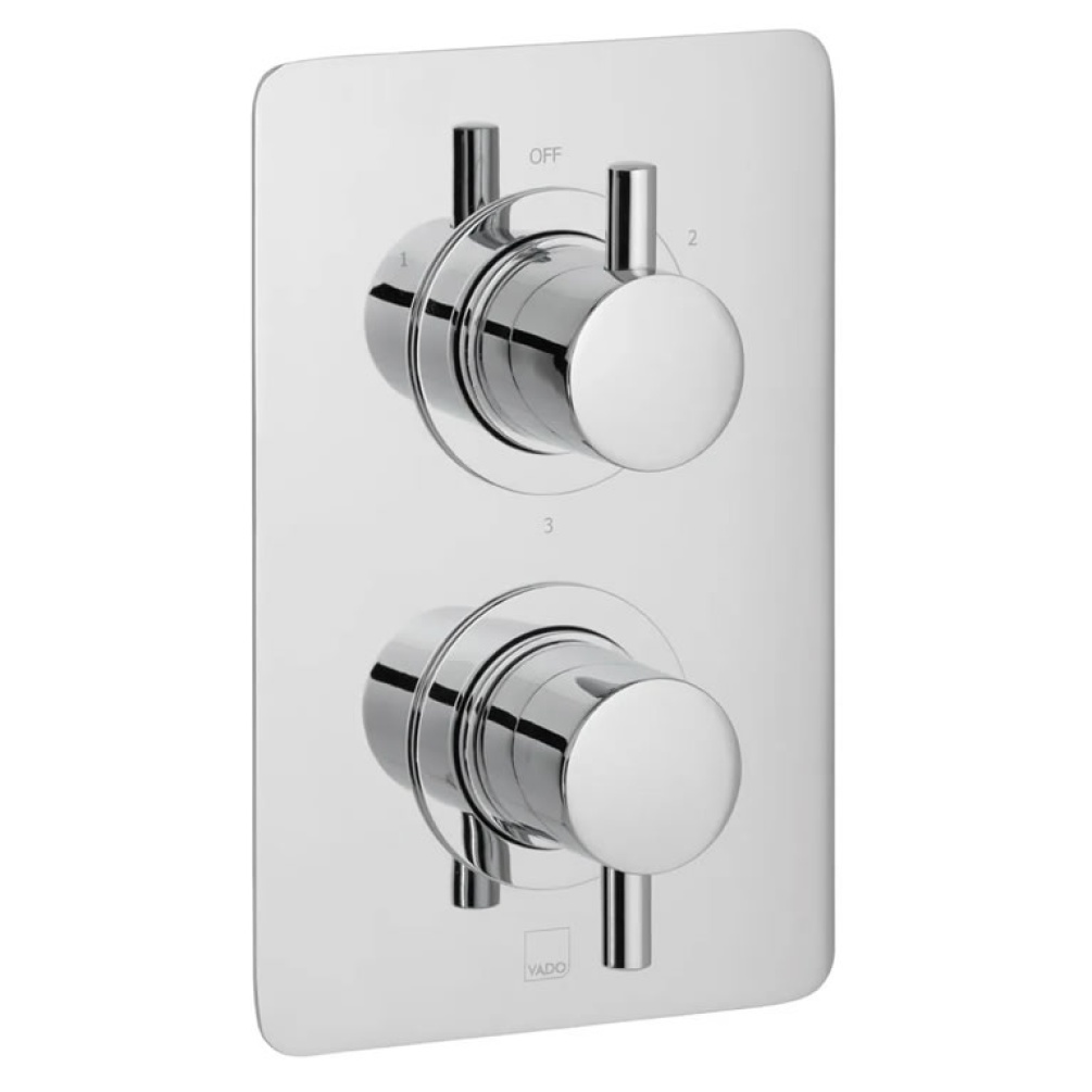 Cutout image of Vado Celsius Triple Outlet Shower Valve
