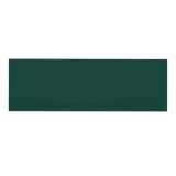 Product Cut out image of the Burlington Arundel Matt Green Front Bath Panel
