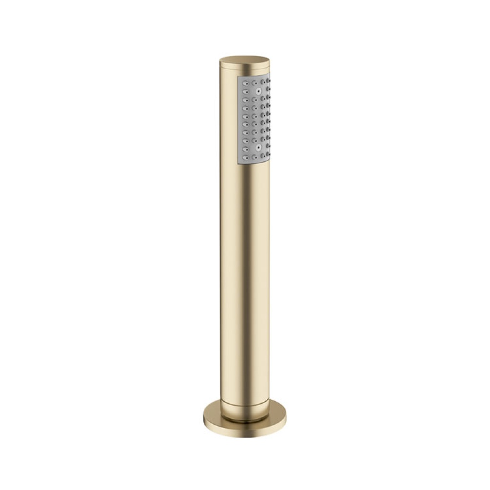 Crosswater Follow Me Brushed Brass Shower Handset & Hose - Image 1
