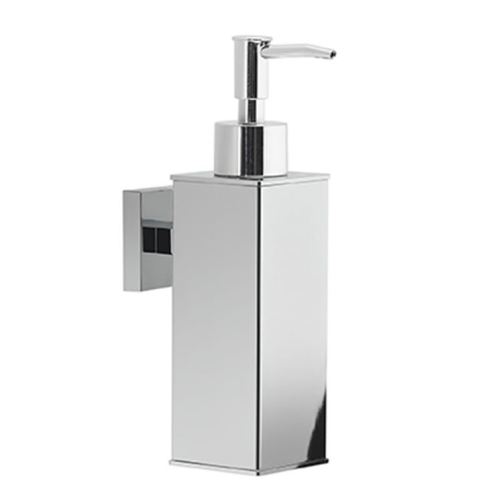 Cutout image of Origins Living Gedy Seal Square Dispenser chrome.