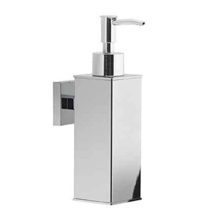 Cutout image of Origins Living Gedy Seal Square Dispenser chrome.