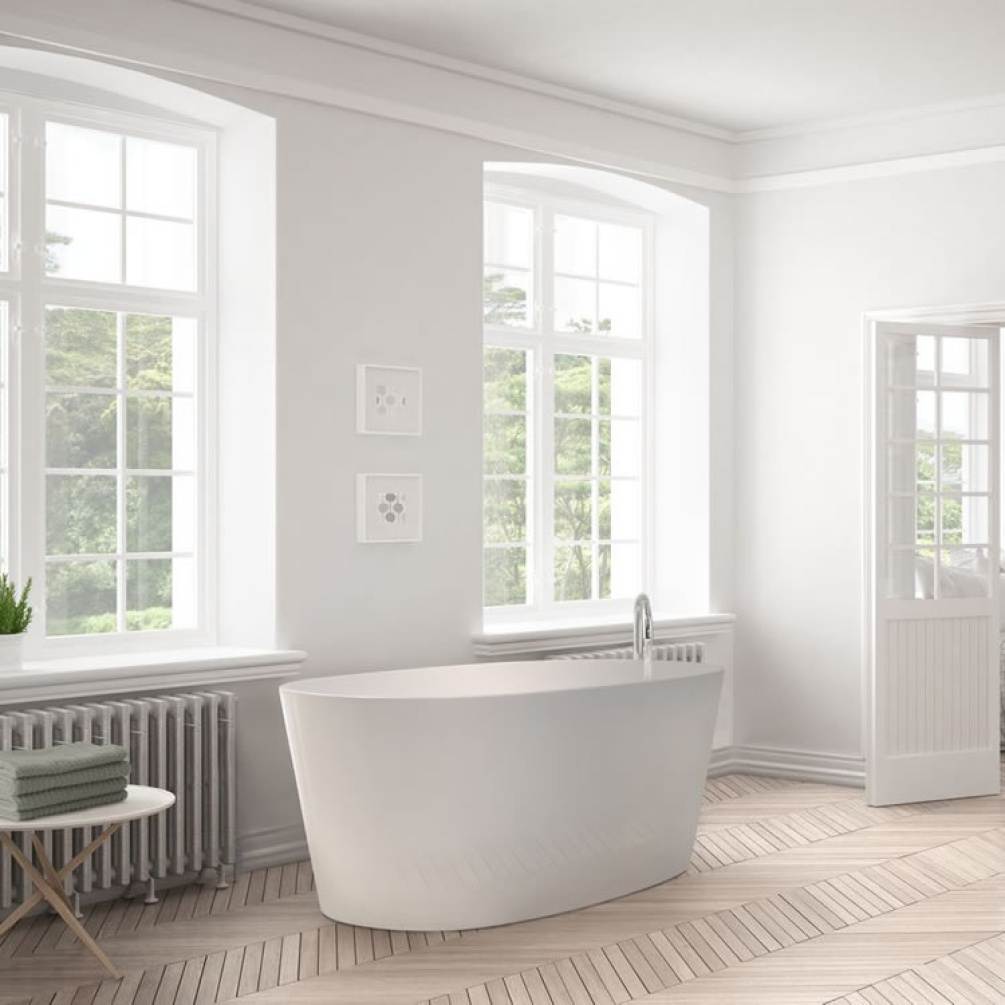 BC Designs Sorpressa 1510mm Cian Freestanding Bath