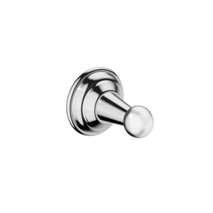 Product Cut out image of the Crosswater Belgravia Single Robe Hook