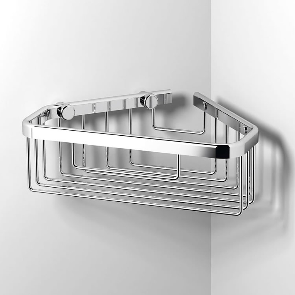 Lifestyle image of Origins Living Sonia Large Corner Shower Basket