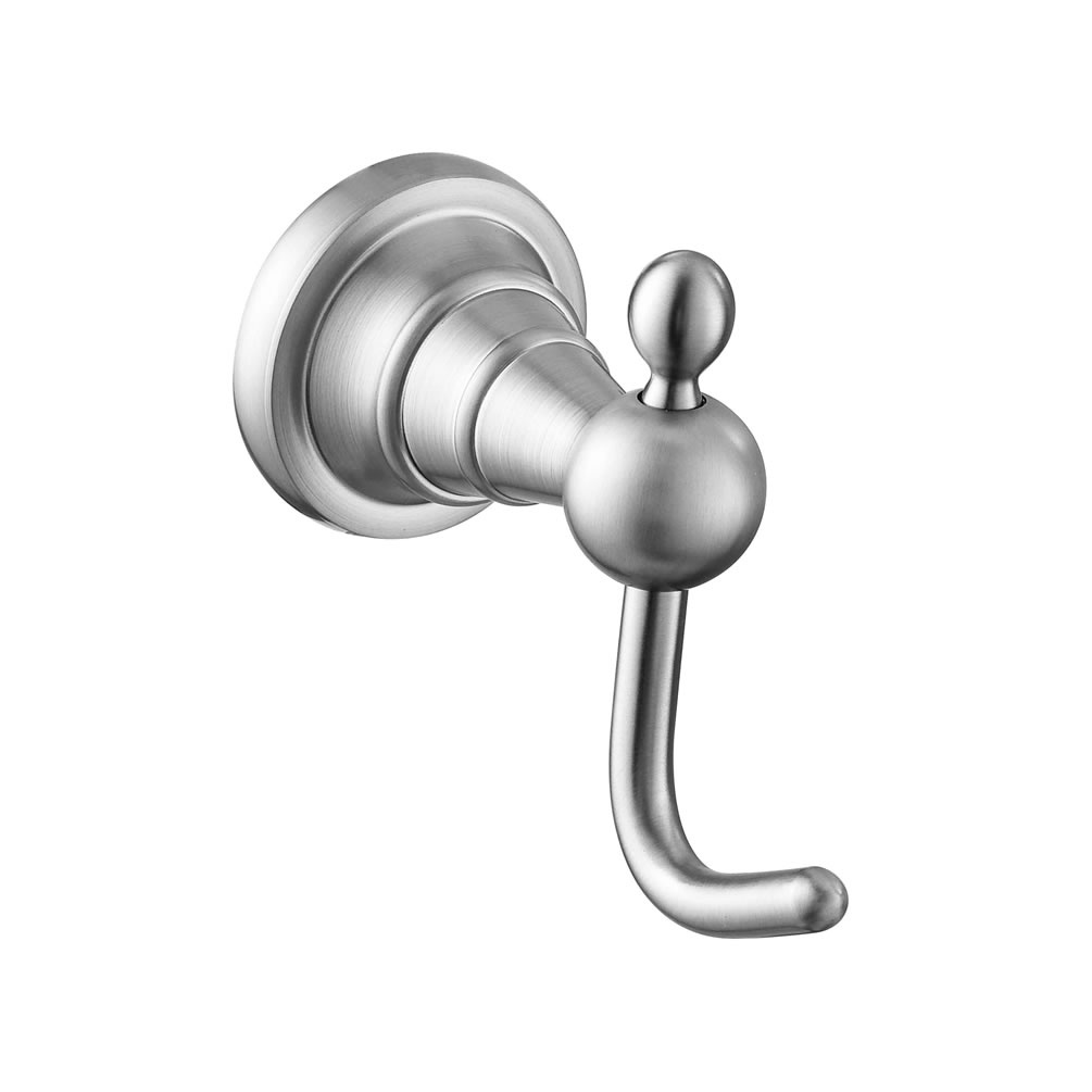 Heritage Holborn Brushed Nickel Robe Hook