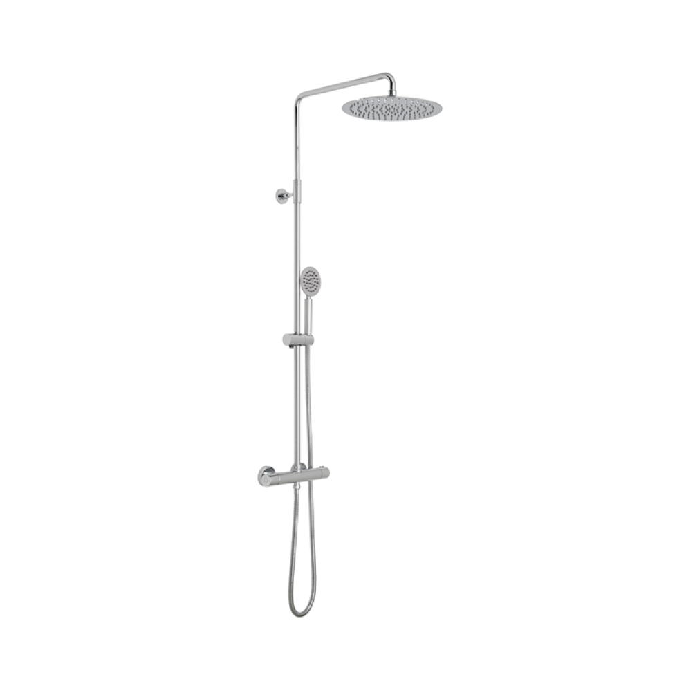 Photo of Vado Aquablade Round Adjustable Shower Column Dimensions