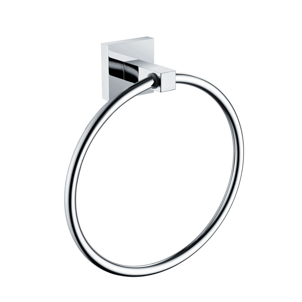 Heritage Oakham Chrome Towel Ring