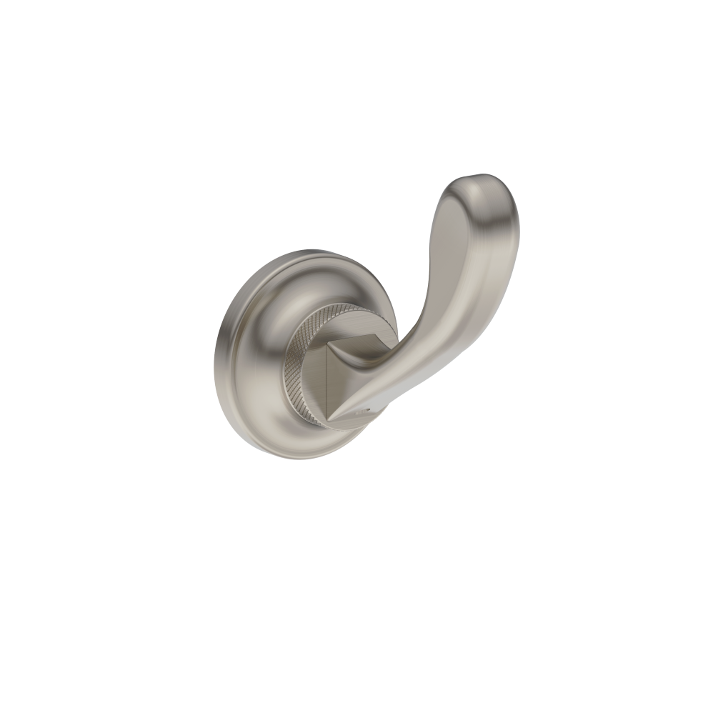 Cut out image of Burlington Guild Brushed Nickel Wall Mounted Robe Hook