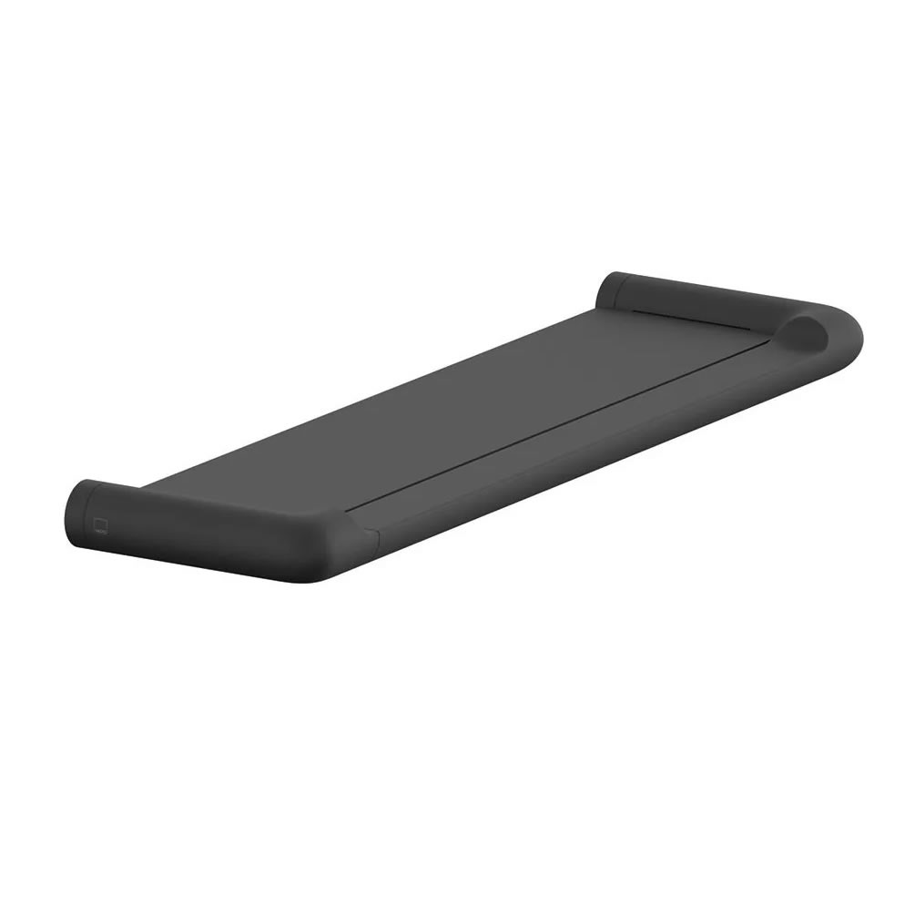 Vado Zoo Matt Black 460mm Metal Shelf