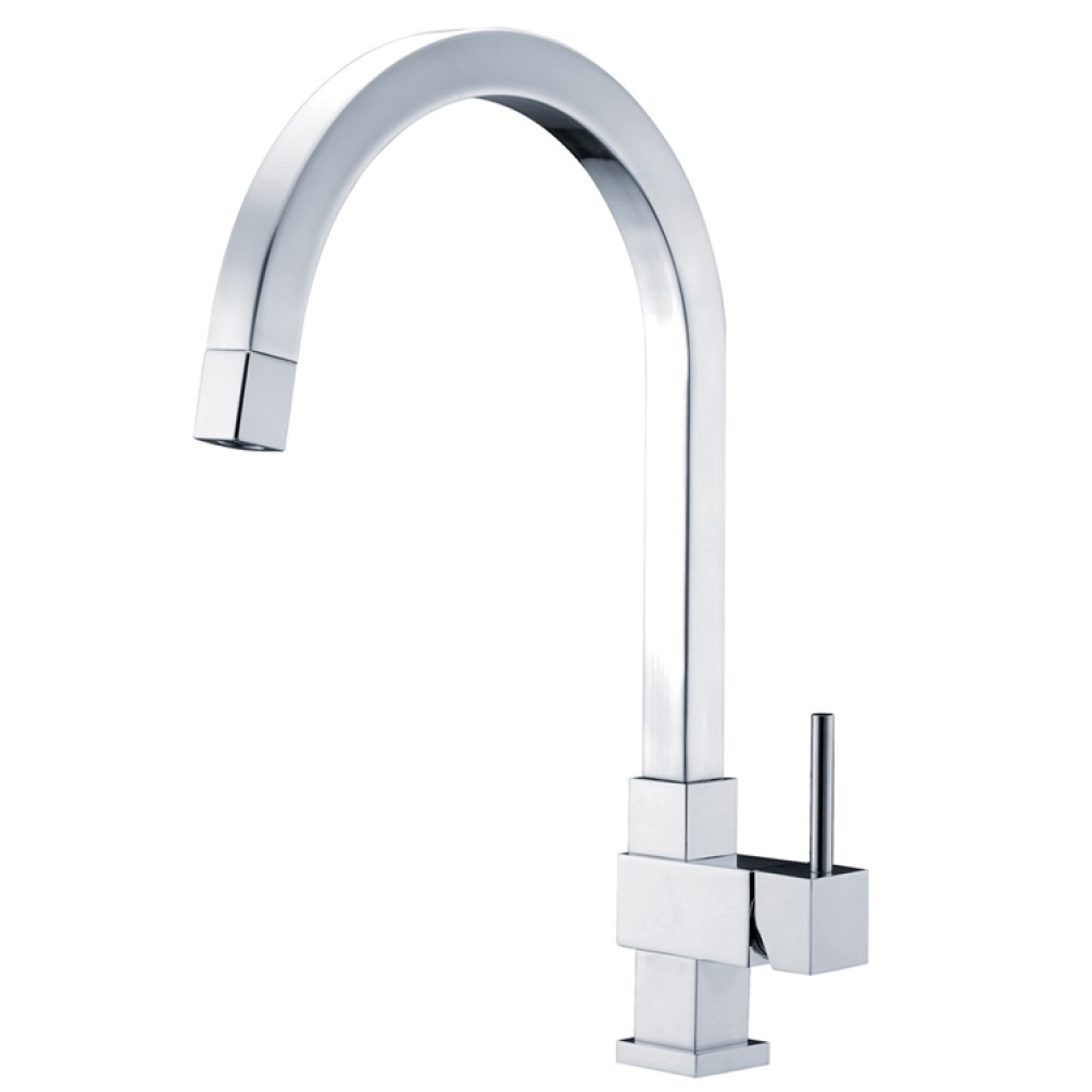 JTP Kubix Single Lever Kitchen Sink Mixer With Pull Out Spray