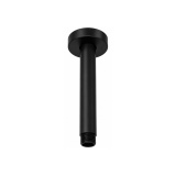 Cutout image of TED Matt Black Ceiling-Mounted Shower Arm