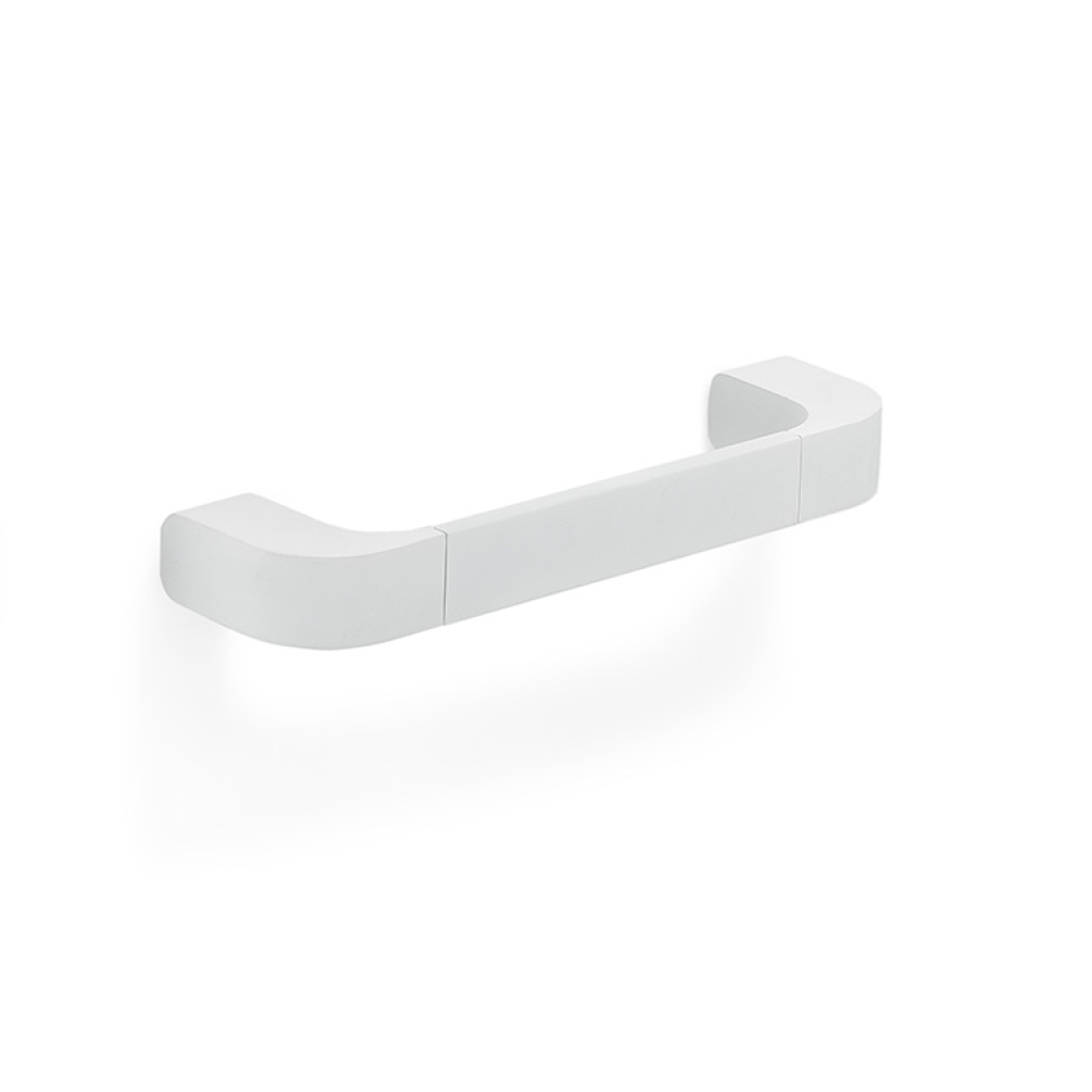 Photo of Bathroom Origins Outline White 250mm Grab Bar Cutout