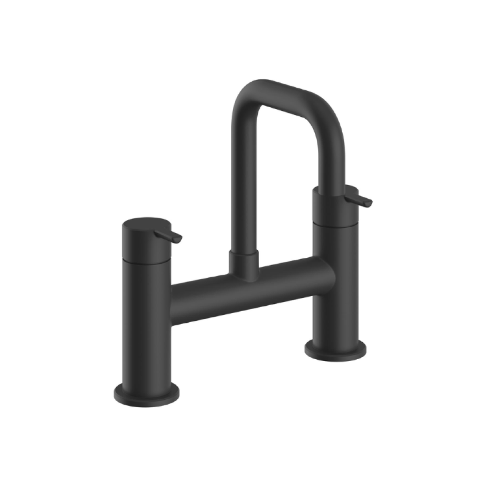 Heritage Dartmouth Matt Black Bath Filler