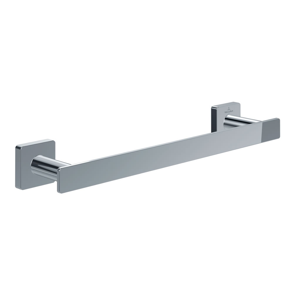 Cutout image of Villeroy & Boch Elements Striking Chrome 345mm Towel Rail
