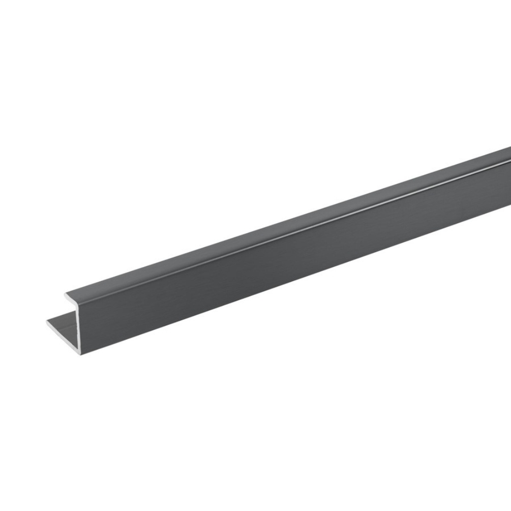 Cut out image of the Crosswater Slate Straight End Trim