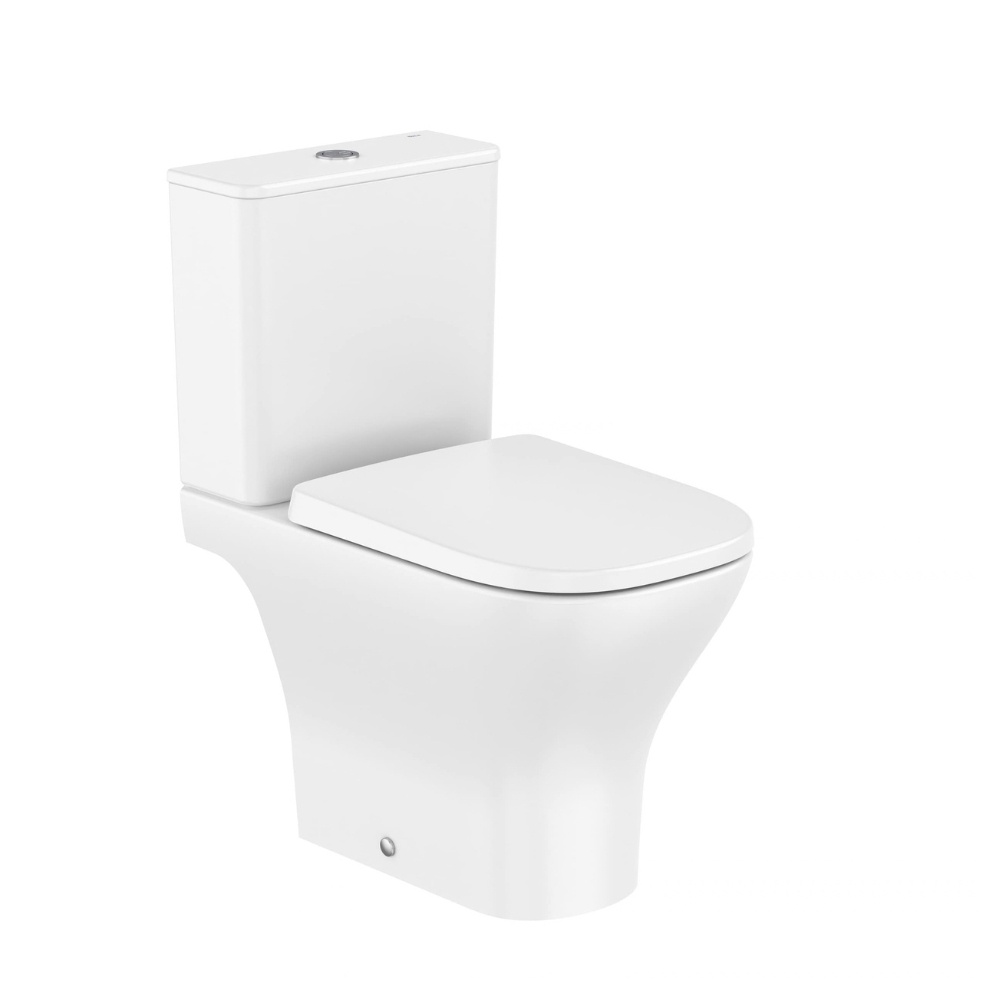 Cut out image of the Roca Optica Closed Coupled Open Back Toilet