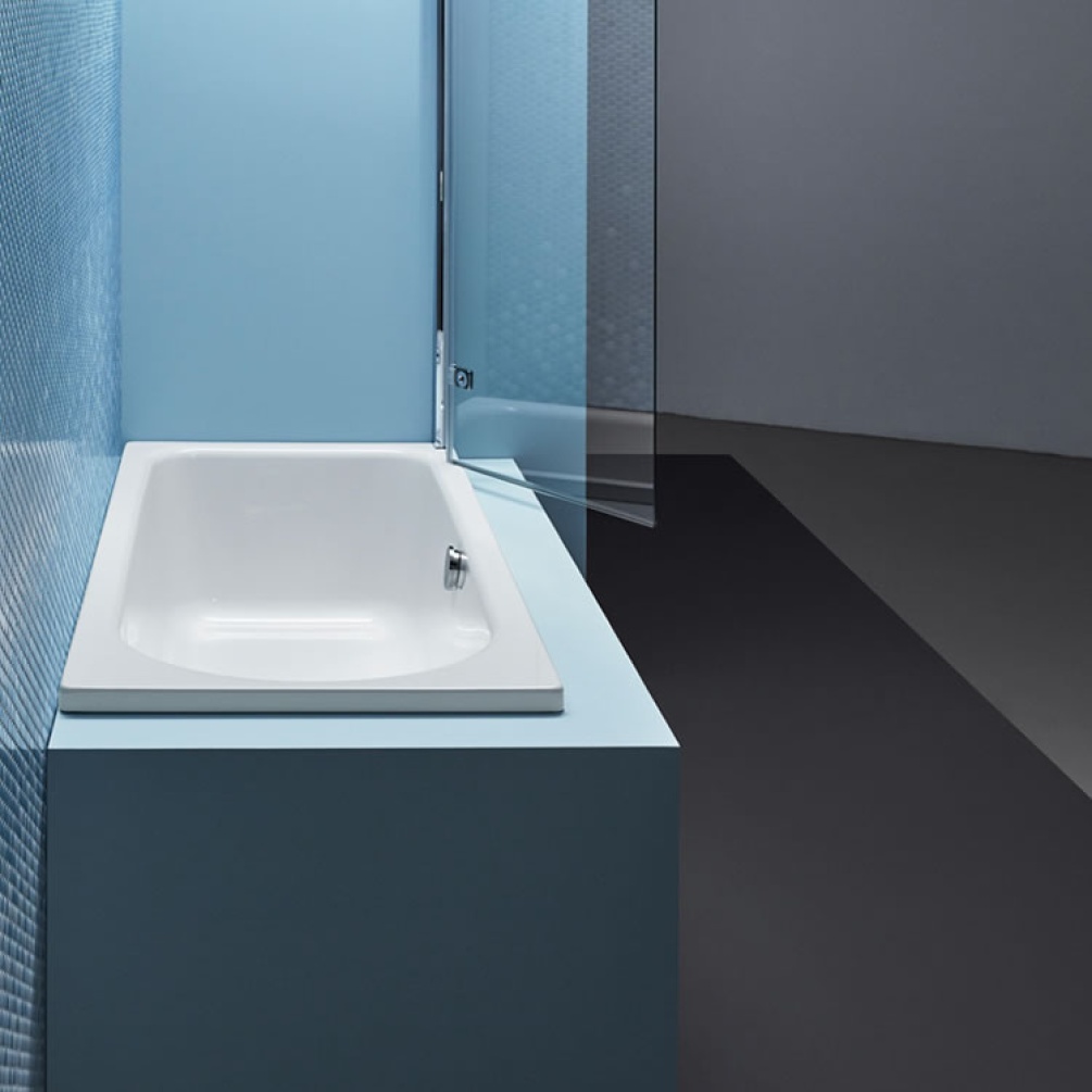 Photo of Bette Ocean 1600 x 700mm Single Ended Shower Bath Lifestyle Image