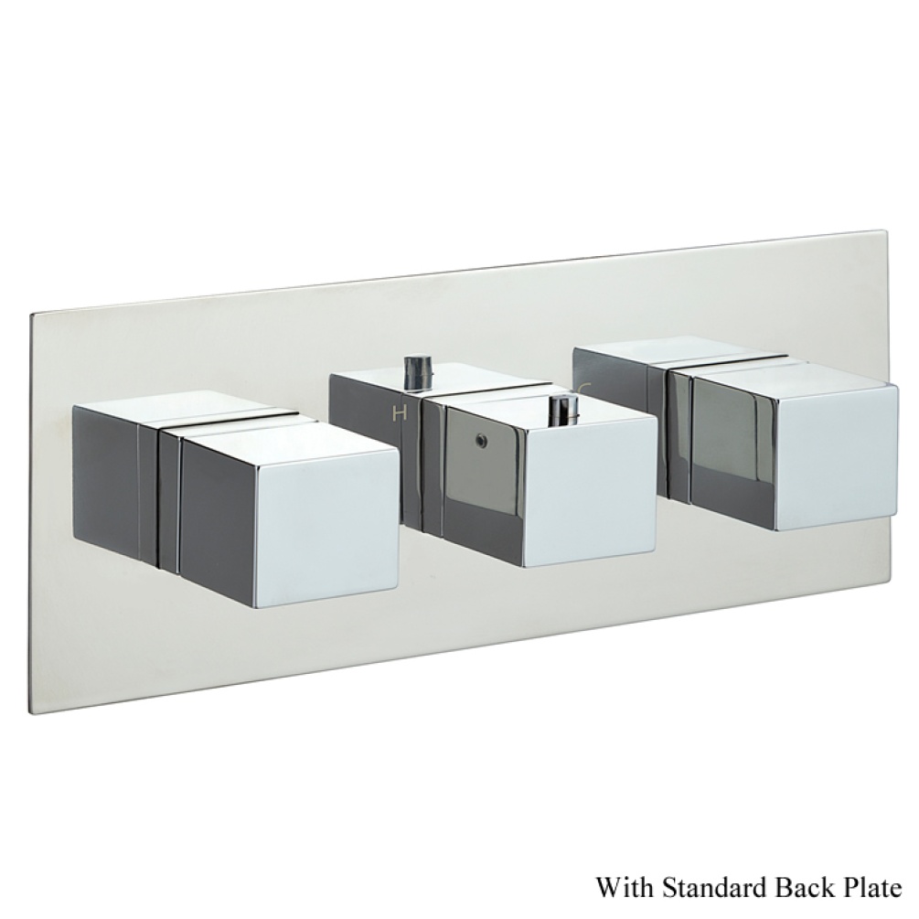 JTP Athena Three Outlet Standard Landscape Shower Valve