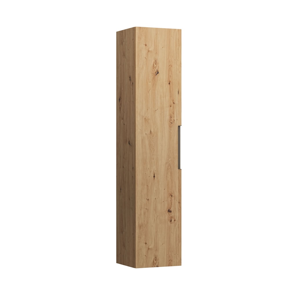 Cutout image of Laufen Juna Wild Oak Tall Wall-Hung Cabinet