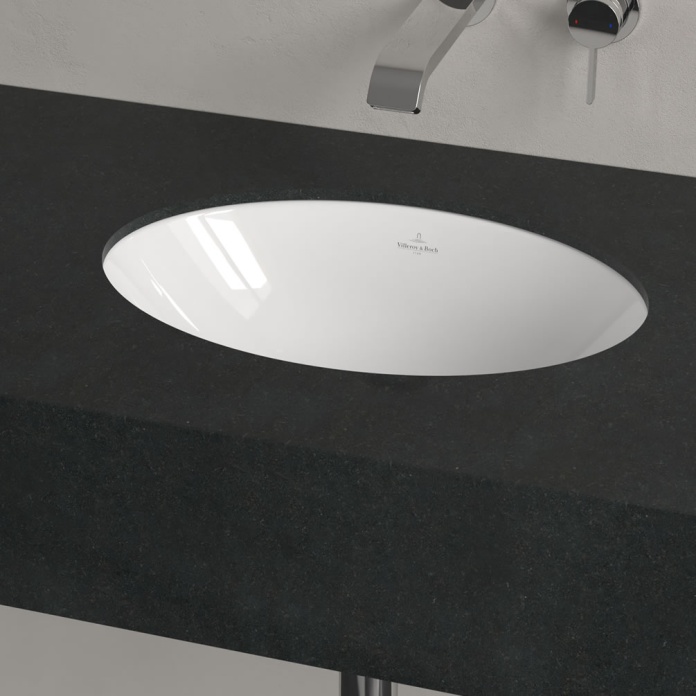V&B Loop 430 White Alpin C+ Inset Basin | Sanctuary Bathrooms