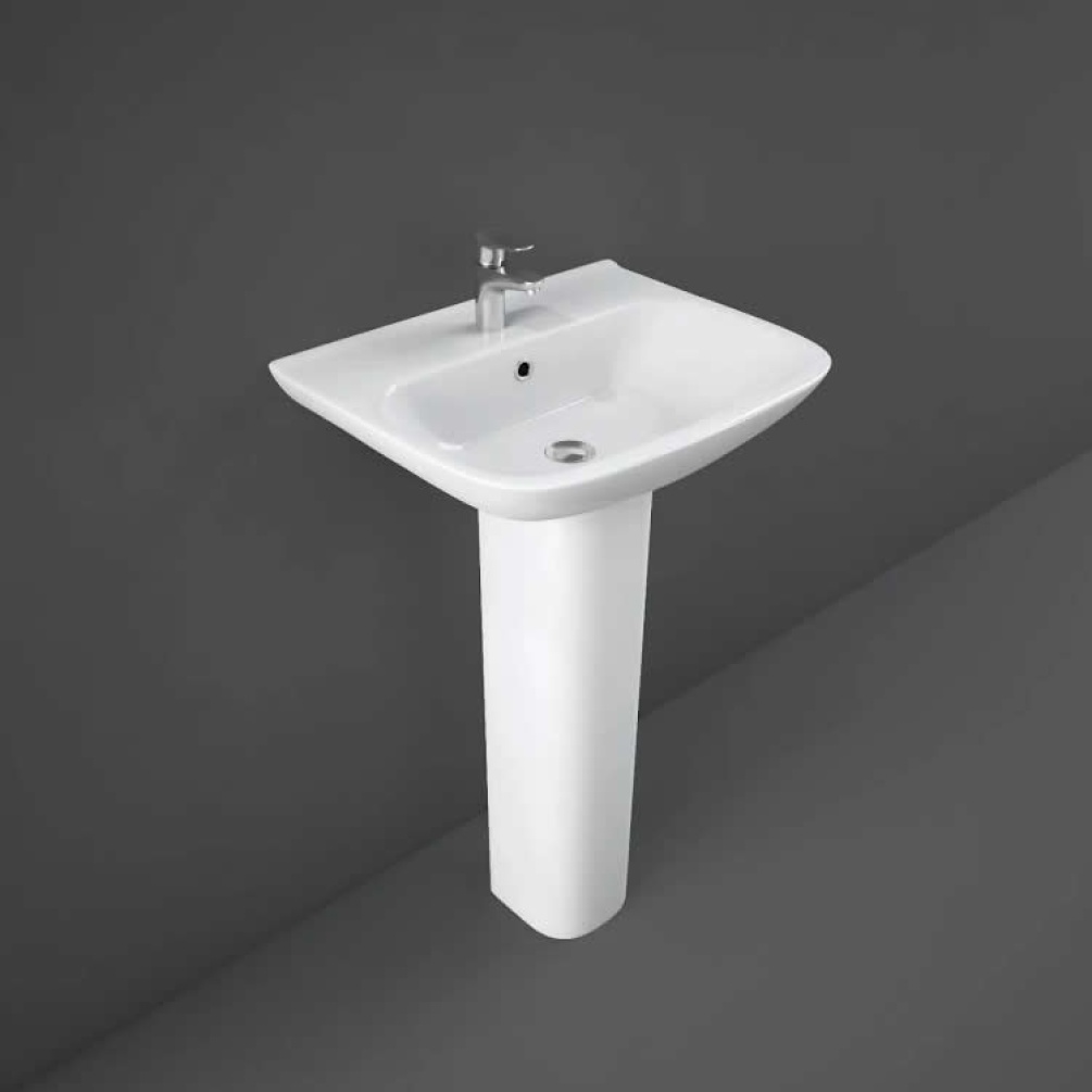 Photo Of RAK Origin 520mm Basin & Full Pedestal