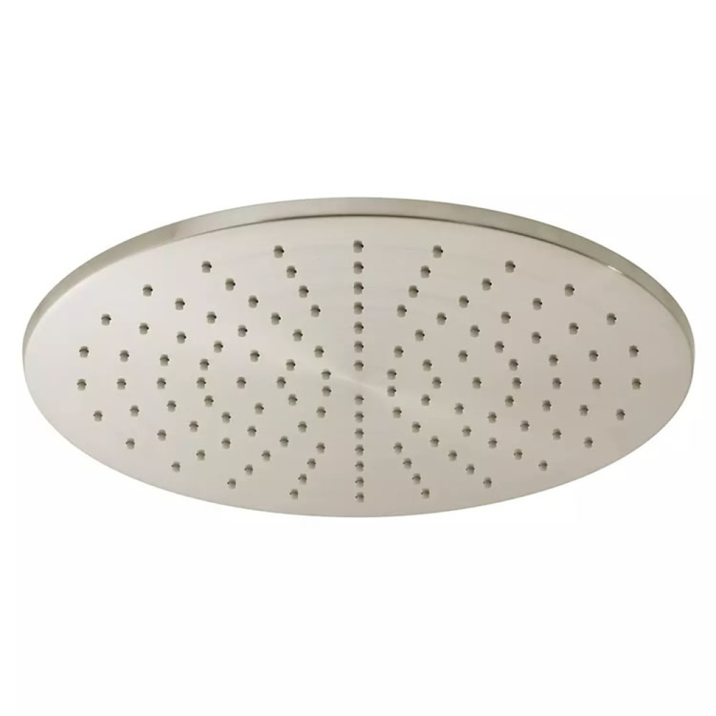 Cutout image of Vado Individual Brushed Nickel Round Slimline Shower Head