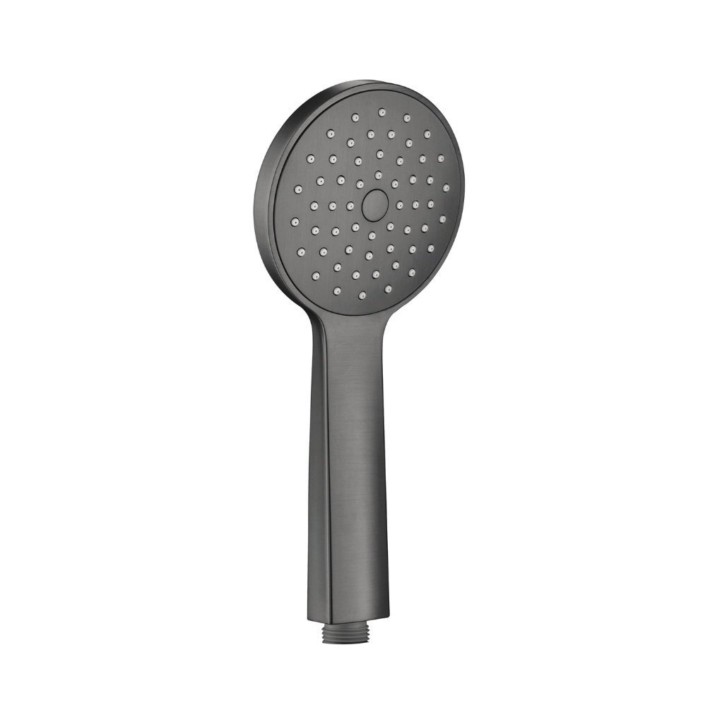 Product Cut out image of the JTP Vos Brushed Black Round Handset Shower