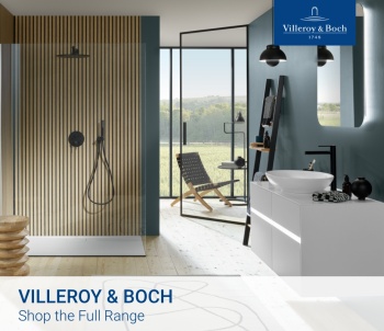 image showing full villeroy and boch bathroom suite with shop the full range text overlayed