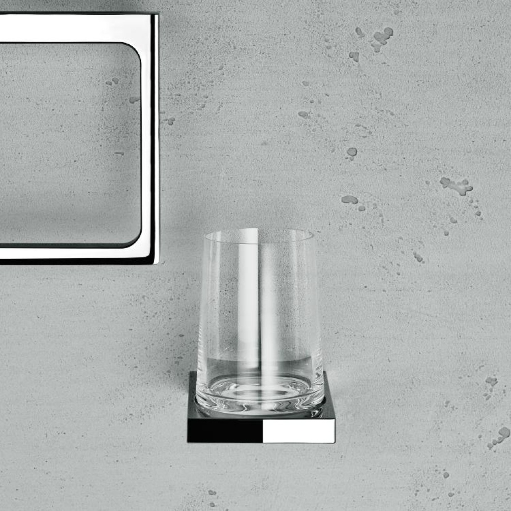 Product Lifestyle image of Keuco Edition 11 Single Tumbler Holder 11150 019000