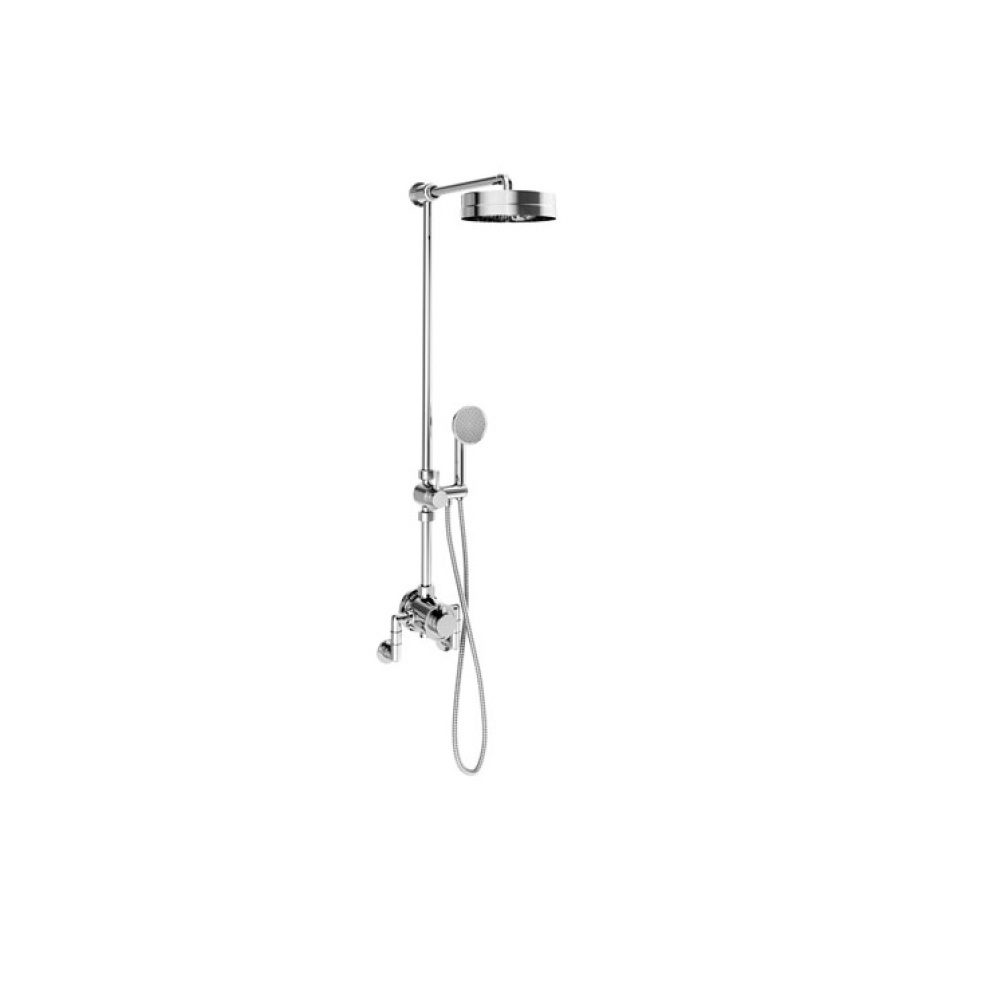 Product cutout image of Crosswater MPRO Industrial Slider Multifunction Shower Valve Chrome PRI_SLIDERC