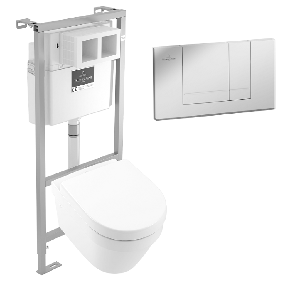 Villeroy & Boch Architectura Wall Hung WC & ViConnect Pro Pack