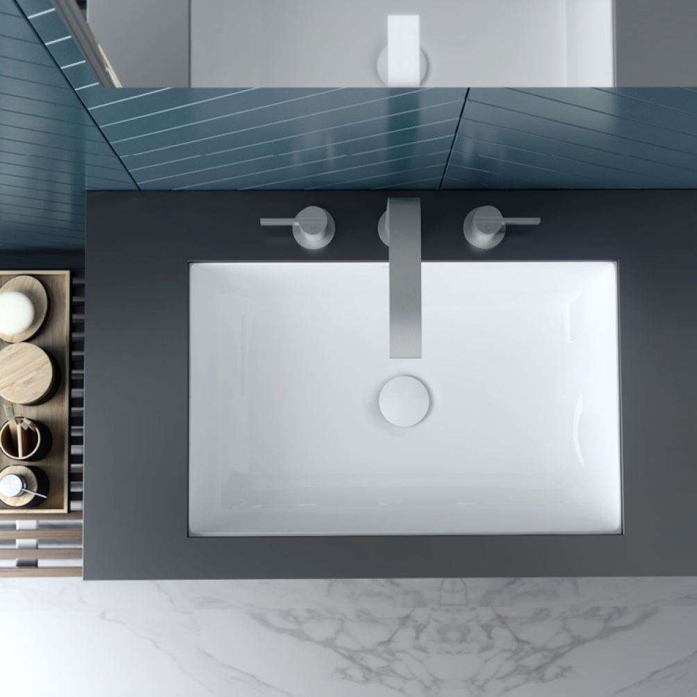 Image of the Victoria + Albert Kaldera Semi Recessed Basin
