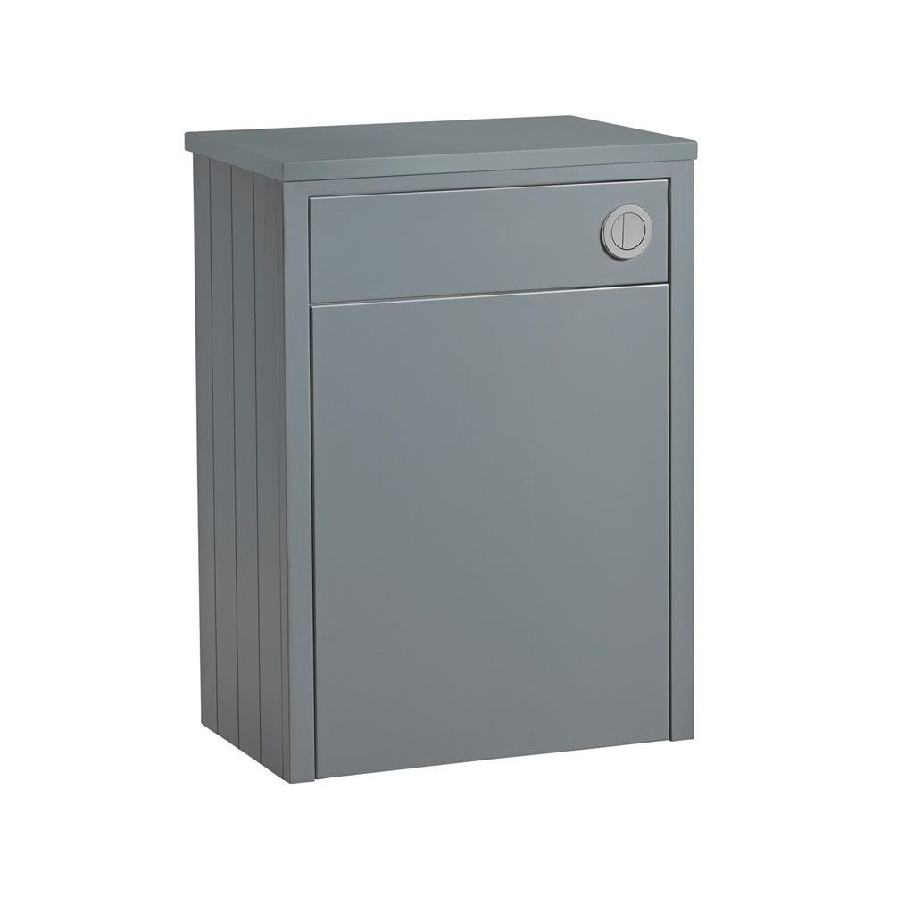 Tavistock Lansdown Matt Mineral Blue Back to Wall WC Unit & Worktop