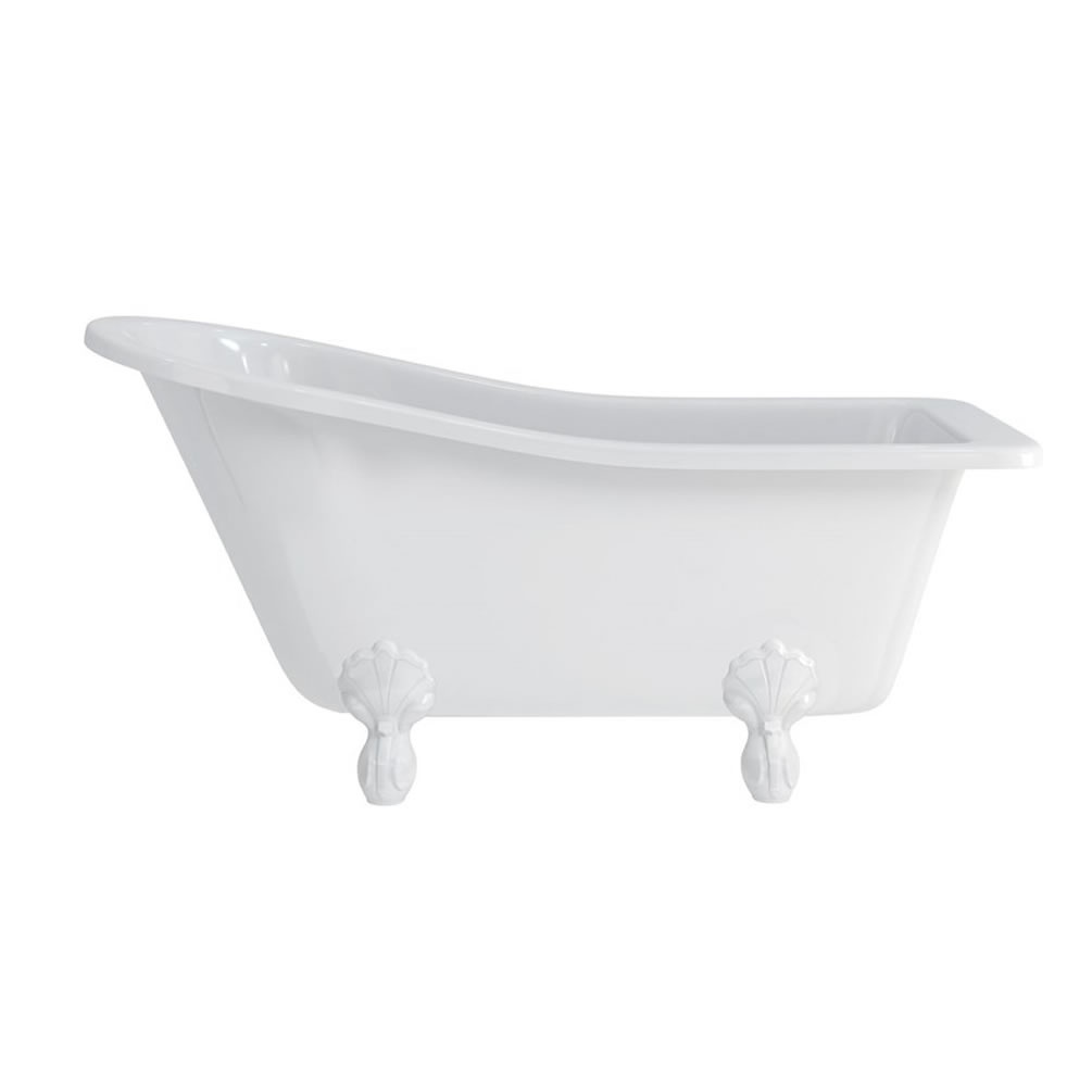 Burlington Buckingham Freestanding Bath With White Claw Feet