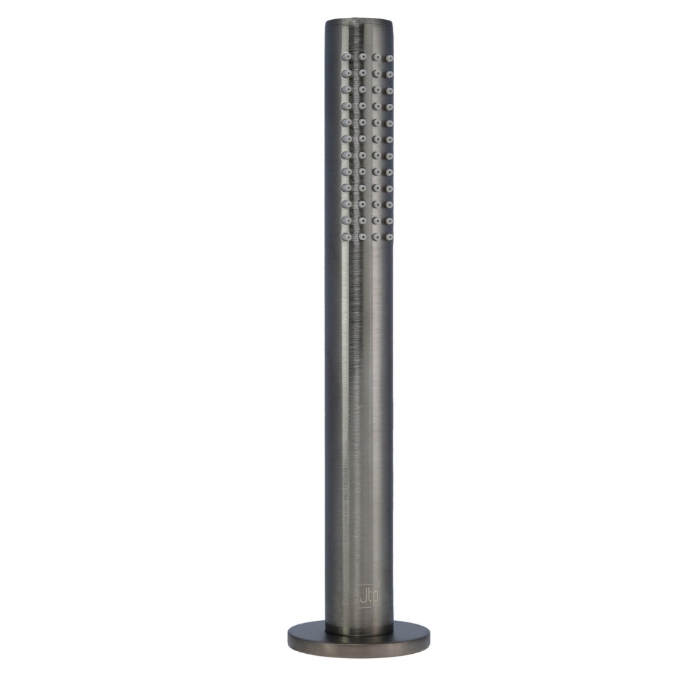 JTP Vos Brushed Black Pullout Shower Handset Cut Out new
