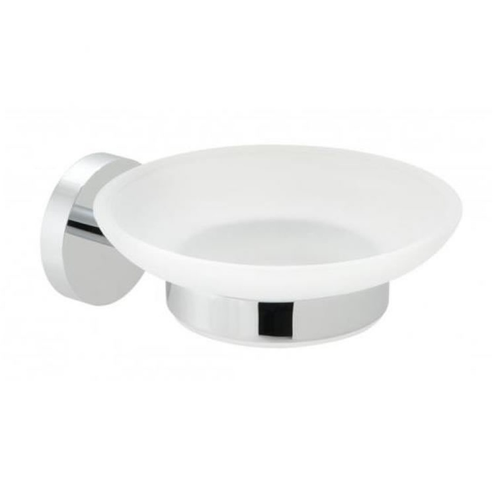 Vado Spa Frosted Glass Soap Dish & Holder Image 1