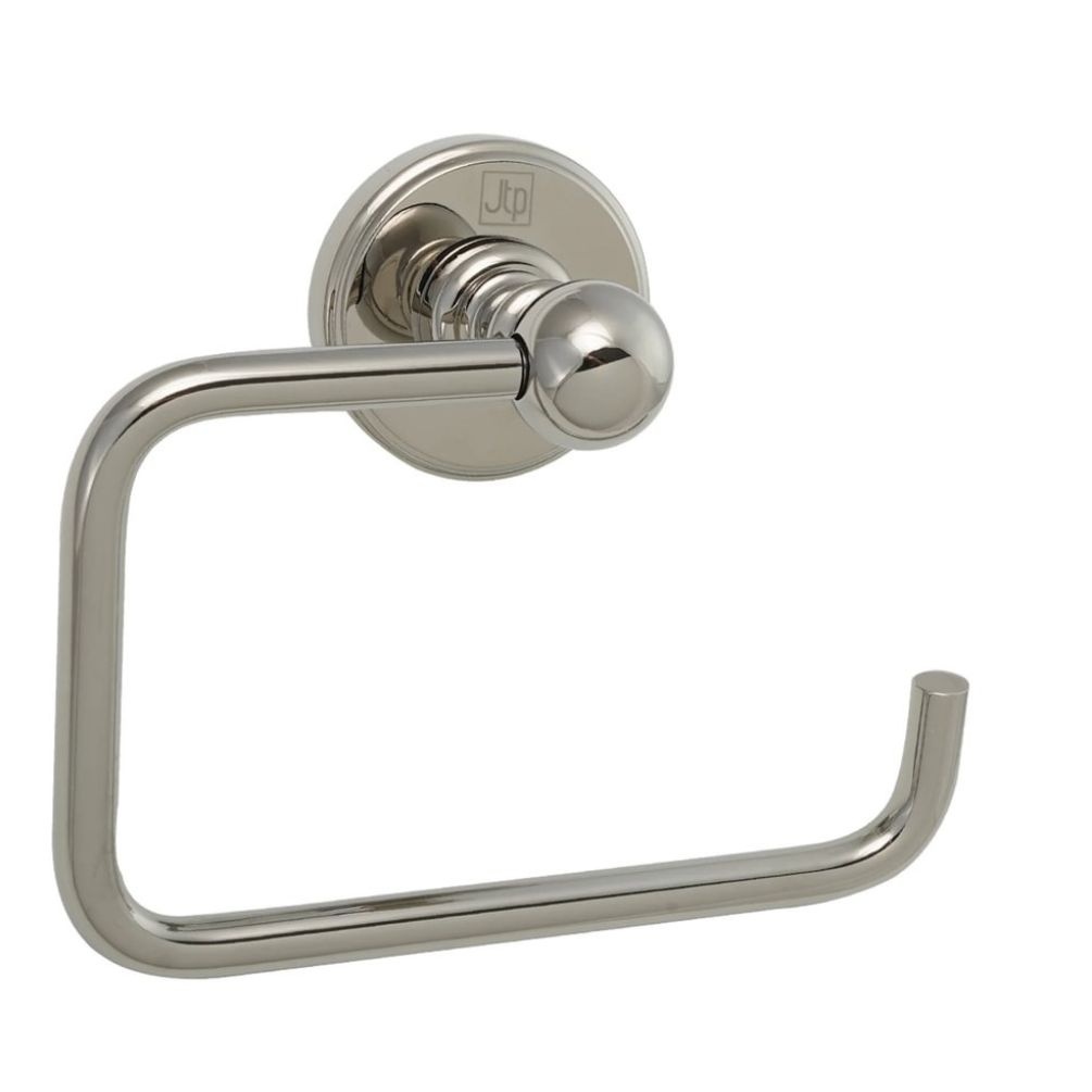JTP Grosvenor Cross Nickel Toliet Roll Holder Cut Out