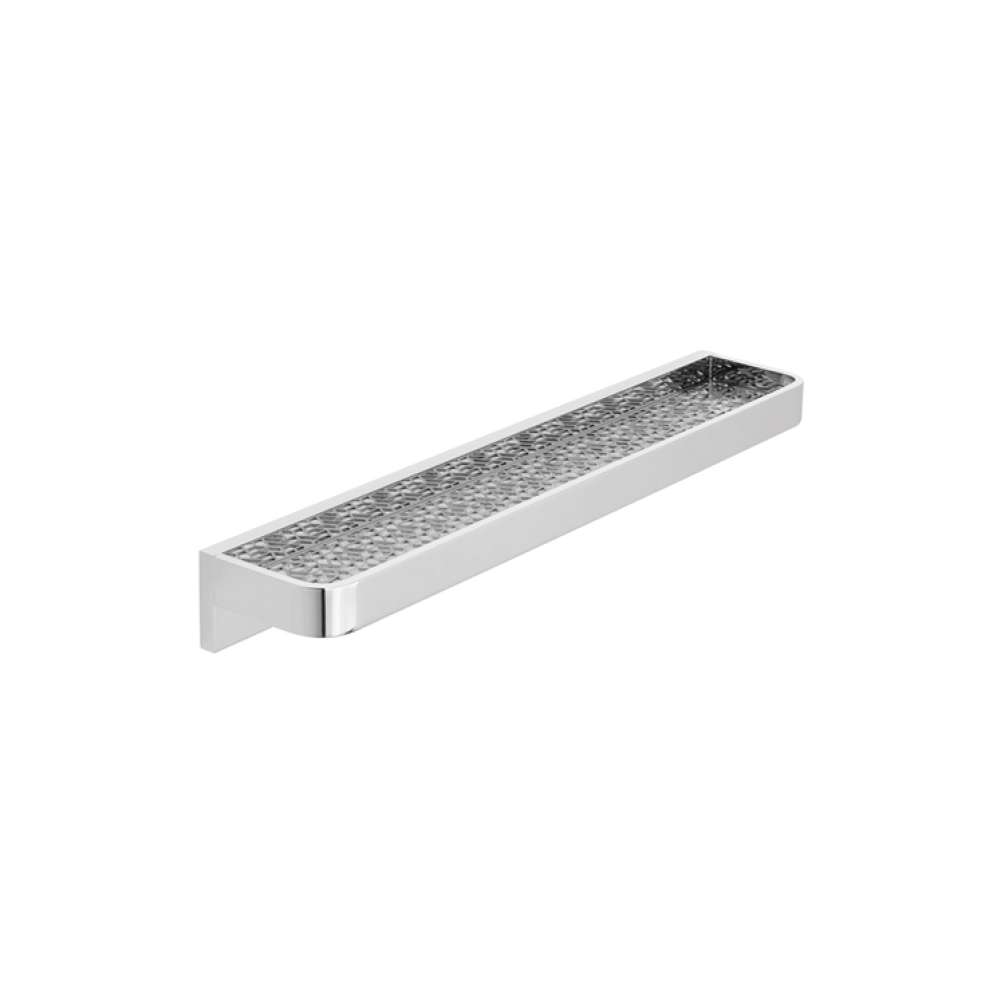 Photo of Vado Omika 500mm Bathroom Shelf with Geometric Insert