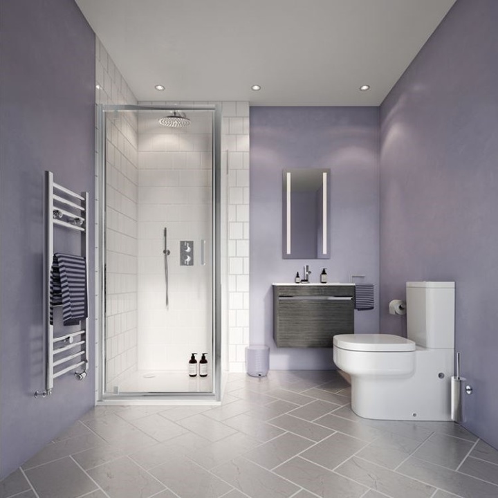 Product Lifestyle image of a Crosswater Bathroom Suite