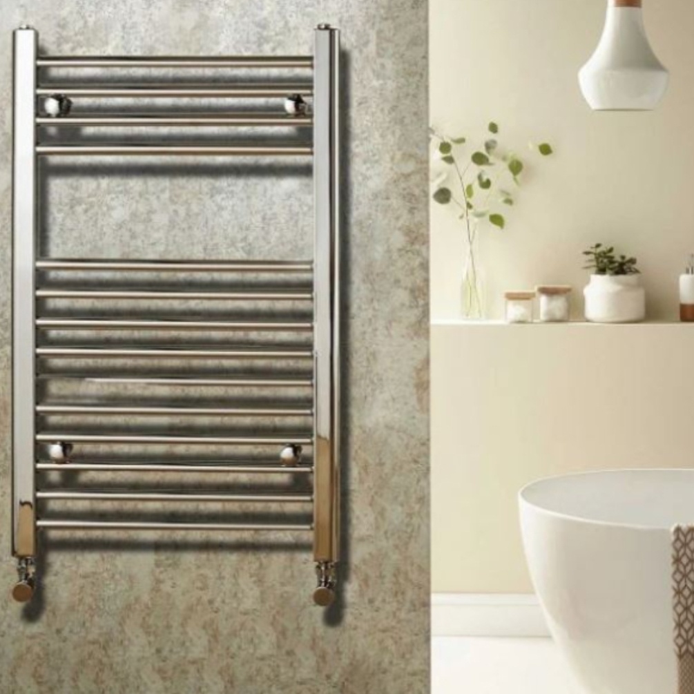 Velaro Elan 600 x 400mm Chrome Designer Radiator Lifestyle