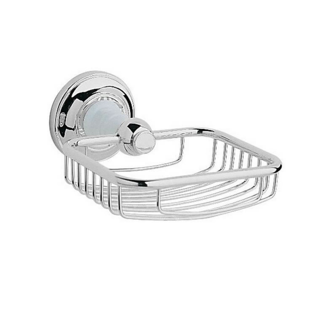 Heritage Clifton Chrome Soap Basket Image