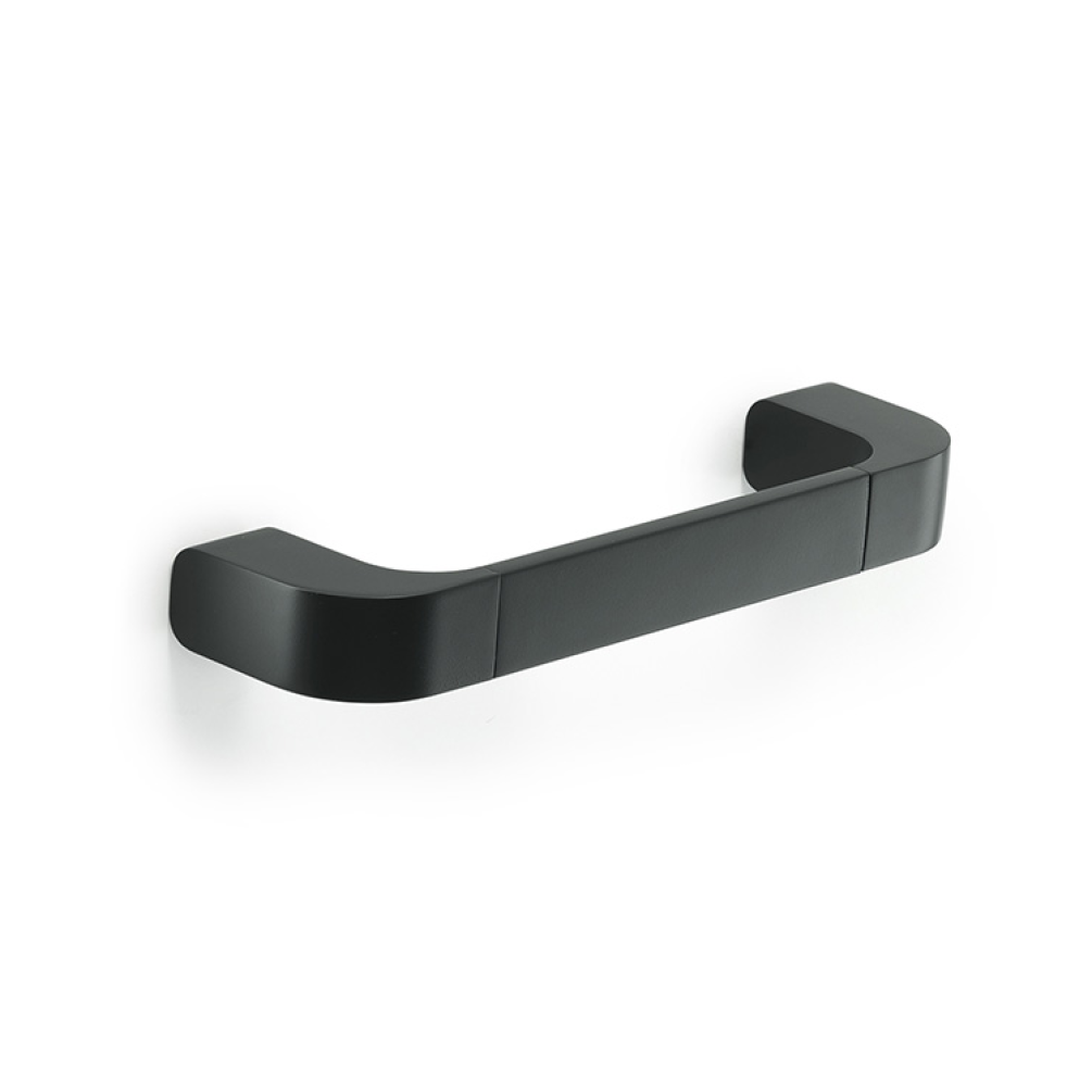 Photo of Bathroom Origins Outline Black 250mm Grab Bar Cutout