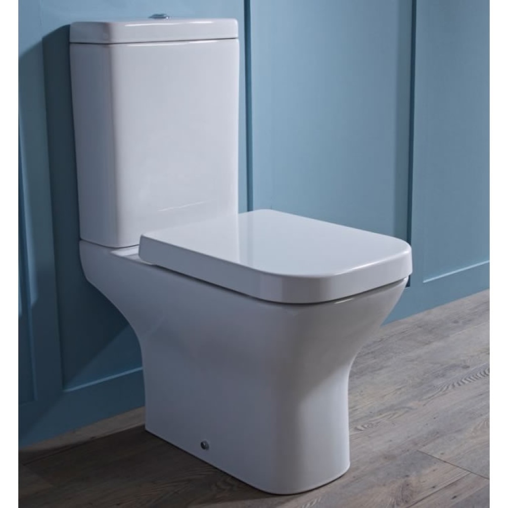 Lifestyle image of the Tavistock Structure Close Coupled Open Back Toilet